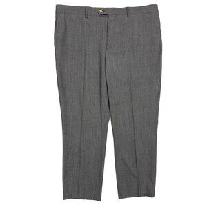 $1500MSRP Brunello Cucinelli Flannel Wool Dress Pants 40x26 Trousers